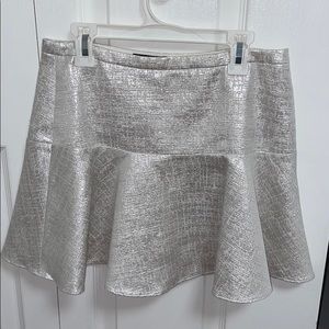Metallic skirt